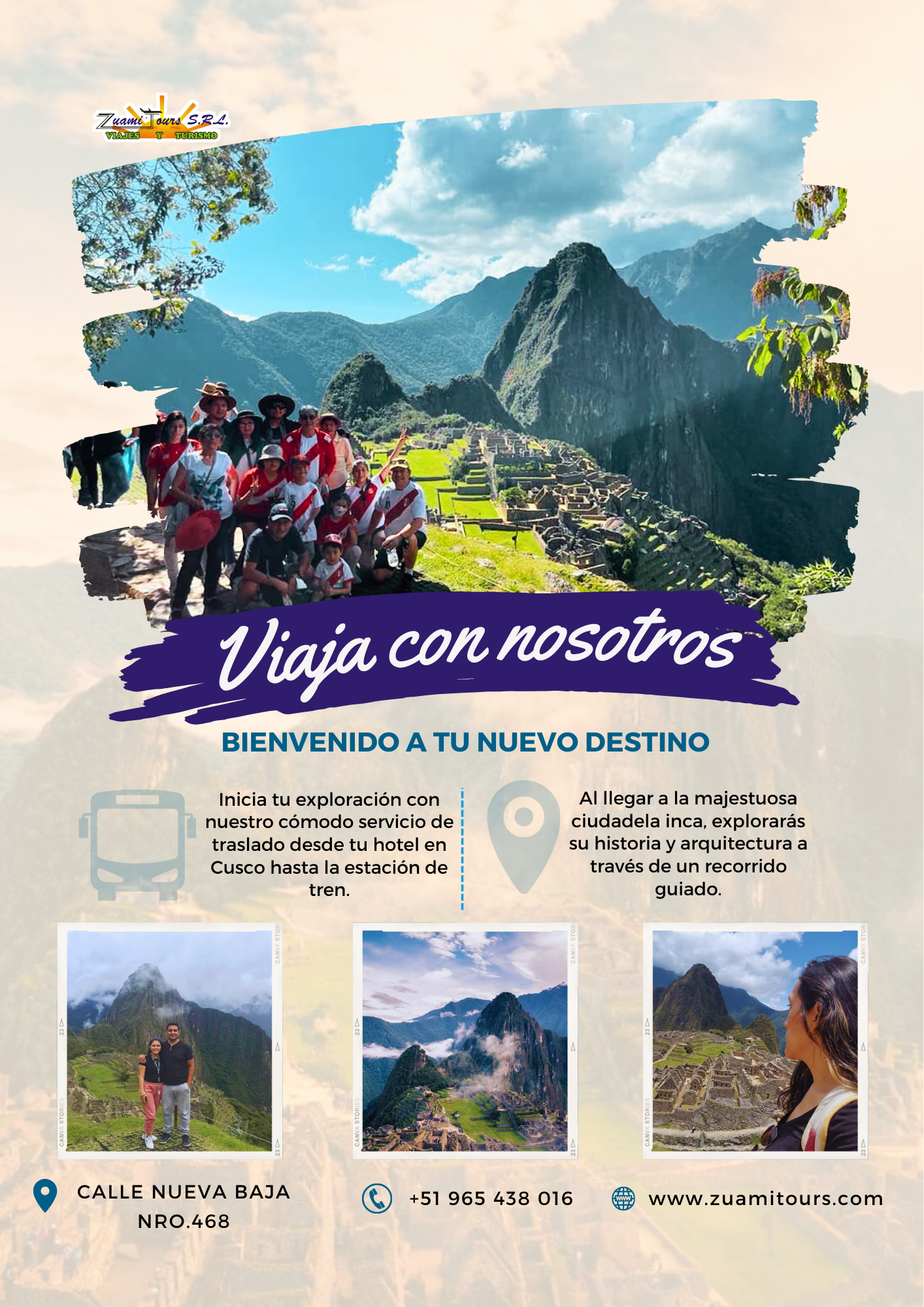 ¡VIAJA CON NOSOTROS! MACHUPICHU FULL DAY